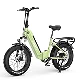 ESKUTE E-Bike Star, Elektro Klapprad mit Drehmomentsensor und Samsung Zelle Akku 36V 25Ah, bis zu 120km, 20 Zoll klappbares E-Bikes Bafang Motor 25km/h